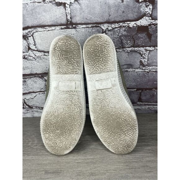 Potoma Green Canvas Fabric Slip On Casual Sneakers Shoes Women’s Sz 39EU/8.5M US - Picture 15 of 16